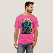 Huilen naar de maan Gorilla T-shirt (Voorkant volledig)