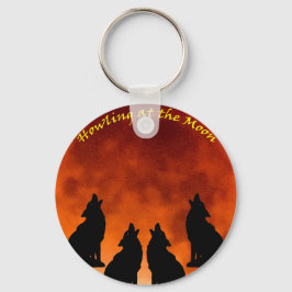 Huilen naar de Maan Sleutelhanger