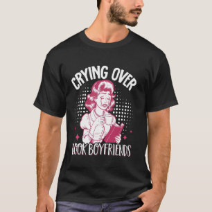 Huilen over boek vriendjes t-shirt