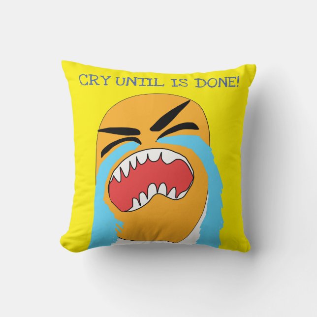 huilen tot het klaar is kussen (Voorkant)