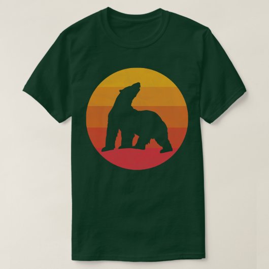 Huilend polair beer t-shirt (Design voorkant)