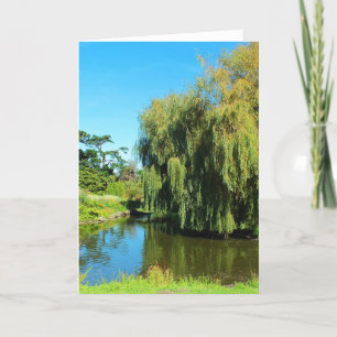 Huilend wilg en meer feestdagen kaart