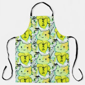 Huilende Banaan Kat Grappig Schort (Voorkant)