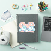 huilende beer cute Kawaii auto sticker waterdicht (iPad Cover)
