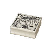 HUILENDE BESCHERMENGEL, BEGRAAFPLAATS RUBBER STEMP RUBBERSTEMPEL (Stempel)