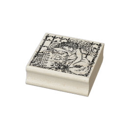 HUILENDE BESCHERMENGEL, BEGRAAFPLAATS RUBBER STEMP RUBBERSTEMPEL