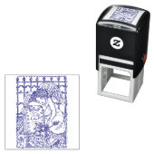 HUILENDE BESCHERMENGEL VAN HET KIND, BEGRAAFPLAATS  ZELFINKTENDE STEMPEL (In situ)