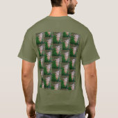 Huilende Coyote   T-shirt (Achterkant)