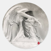 Huilende engel Sticker (Voorkant)