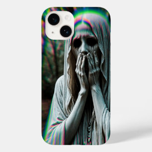 Huilende Graveyard beeldje thema iPhone 16 hoesje