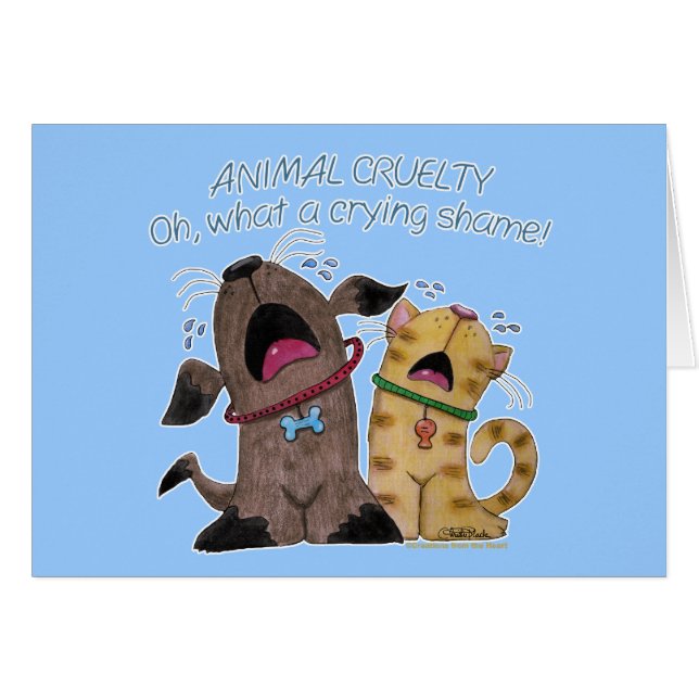 Huilende Hond en Kat - Wat een Huilende Schaamte (Voorkant Horizontaal)