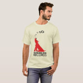 Huilende hond t-shirt (Voorkant volledig)