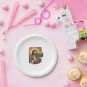 Huilende Jezus Syntaxisfout Codering Programmeur S Papieren Bordje (Feest)