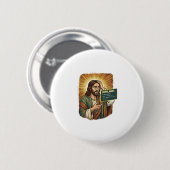 Huilende Jezus Syntaxisfout Codering Programmeur S Ronde Button 5,7 Cm (Voorkant /achterkant)