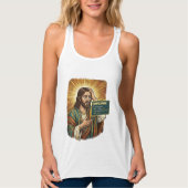 Huilende Jezus Syntaxisfout Codering Programmeur S Tanktop (Voorkant)