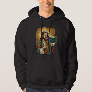 Huilende Jezus Syntaxisfout Codeur Programmeur Sof Hoodie