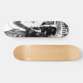 huilende mexicaanse kust schedel skateboard (Horizontaal)