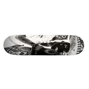 huilende mexicaanse kust schedel skateboard