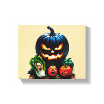 Huilende tomaat & pompoen Pal - Halloween Humor