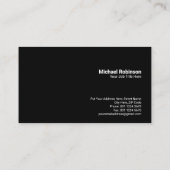 Huilende vrouw | Rechten van de vrouw Visitekaartje (Achterkant)