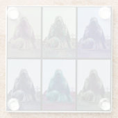 Huilende vrouwen Onderzetter (Achterkant)