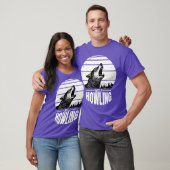 Huilende Wolf 2 T-shirt (Unisex)