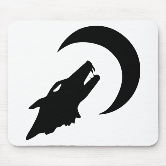 Huilende Wolf Muismat (Voorkant)