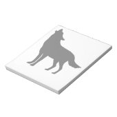 Huilende Wolf Notitieblok (Linkerzijde)