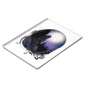 Huilende wolf notitieboek (Linkerzijde)
