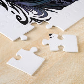 Huilende Wolf (Signature Design) Legpuzzel (Zijkant)