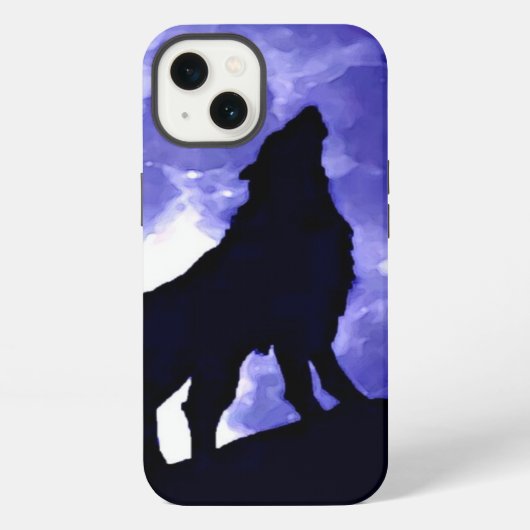 Huilende Wolf & Volmaan iPhone Hoesje (Achterkant)