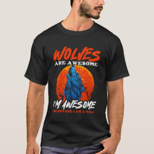 Huilende wolven Dierlijke wildernis Wolven zijn ee T-shirt