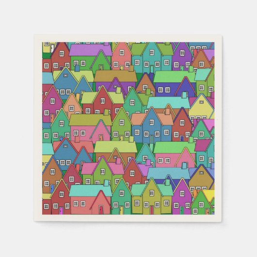 Huis 001 servet (Voorkant)