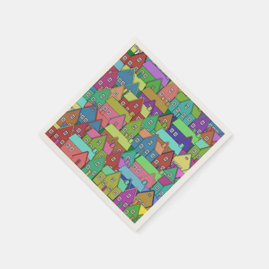 Huis 001 servet (Hoek)