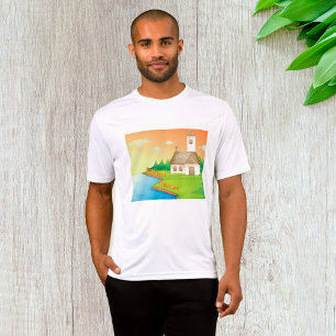 Huis aan de Mannen rivier Actief T-shirt