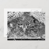 Huis aan het einde van de Lane Briefkaart (Voorkant / Achterkant)