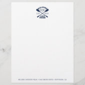 Huis aan het meer verhuurvakantie custom briefhoofd (Voorkant)