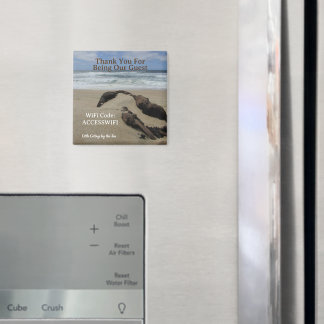 Huis aan het strand Coastal Home Gast WiFi Toegang Magneet