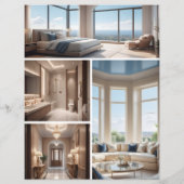 Huis aanbieding te koop onroerend goed flyer Sjabl (Achterkant)