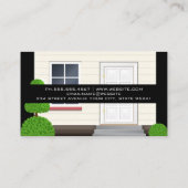 Huis | Architect Visitekaartje (Achterkant)