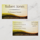 Huis-, bedrijfs- en industriële verf visitekaartje (Voorkant / Achterkant)