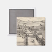 Huis Benjamin R Greeno in Rutland Magneet (Voorkant / Achterkant)