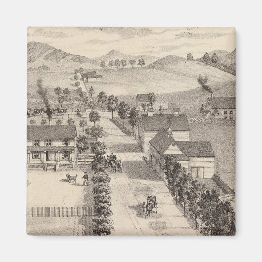 Huis Benjamin R Greeno in Rutland Magneet (Voorkant)