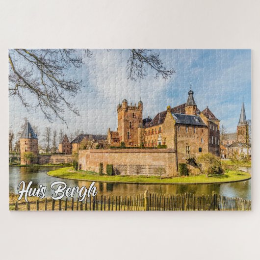Huis Bergh Castle, s'Heerenberg, Netherlands Legpuzzel (Horizontaal)