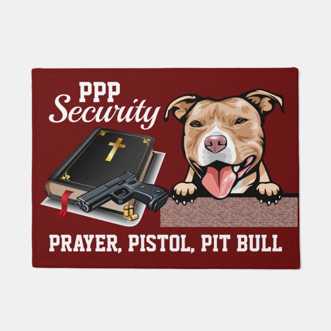 Huis beschermd door... deurmat (Voorkant)