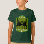 huis boomhut t-shirt (Voorkant)