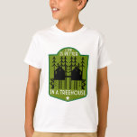 huis boomhut t-shirt<br><div class="desc">Treehouse Playhouse geschenken en kleding. © Copyright VERHEFFEN | Alleen HGI-winkels. Alle rechten voorbehouden. Zie Collectie.</div>