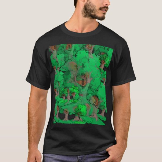 HUIS BOVEN DE BOOM T-SHIRT (Voorkant)