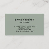 Huis & Breeze Logo Schoorsteen Droger Vent Schoonm Visitekaartje (Achterkant)