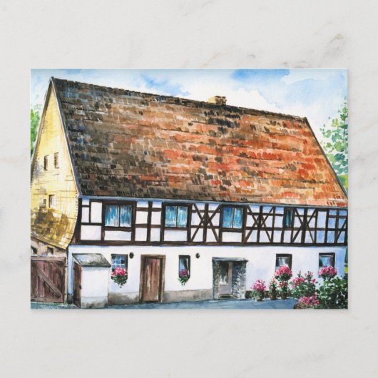Huis Briefkaart (Voorkant)